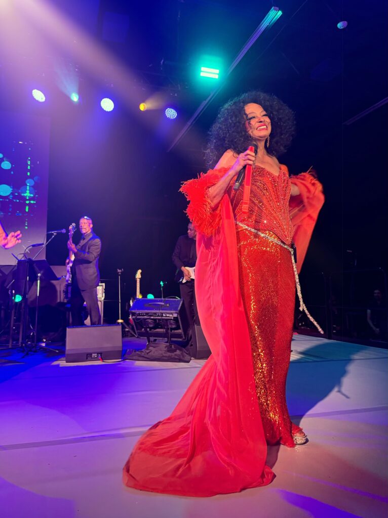 Diana Ross brought the house down at Jewel Charity Ball. (photo by Rachel DeLira)