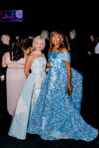 JCB – Prudence Graham and Nardos Imam at the 70th annual Jewel Charity Ball. ( Photo by Canon Sawyer)