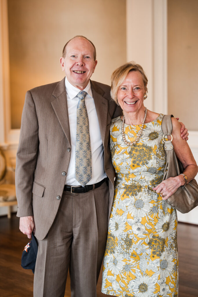 John & Connie Wallace at the seventh annual 'Build The Village' luncheon benefiting EMERGE . (Photo by Rob Greer)
