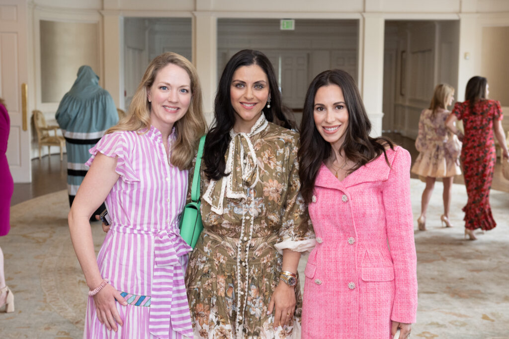 Kate Loverin, Sepideh Sadeghpour, Hilary Amburgey at the Children's Museum Houston Friends & Families Luncheon  (Photo by Wilson Parish)