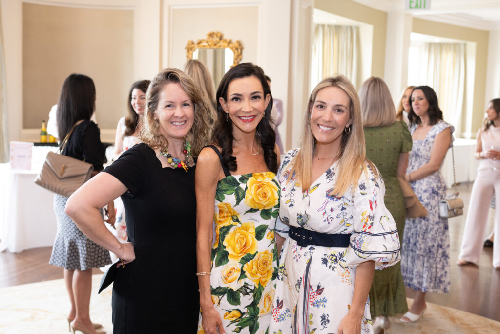 Krissy White, Maya Pomroy, Alex Lloyd at the Children's Museum Houston Friends & Families Luncheon  (Photo by Wilson Parish)