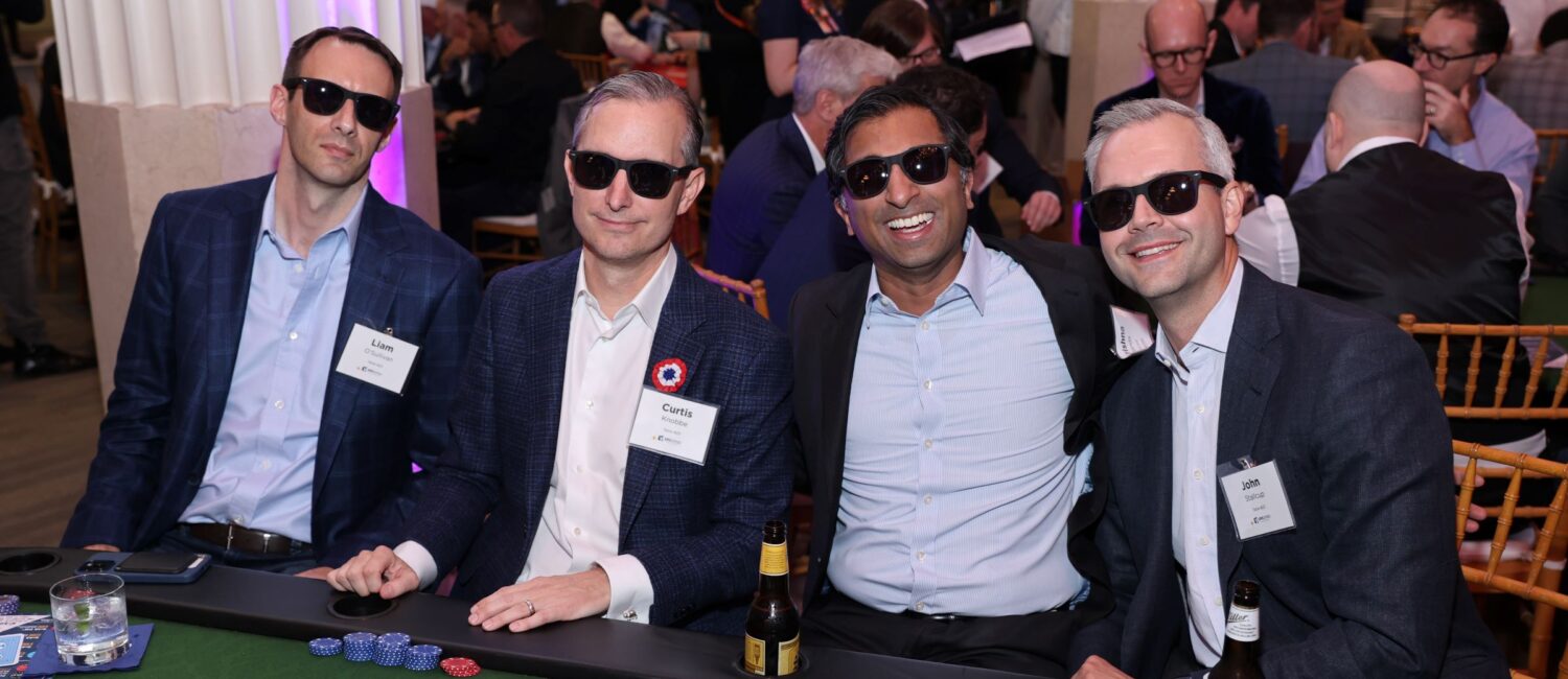 Liam O’Sullivan, Curis Knobbe, Krishna Danda, John Stallcup (Photo by Priscilla Dickson)