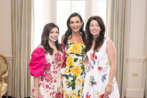 Luncheon chairs Nina Rand, Maya Pomroy, Meghan Wichuk at the Children's Museum Houston Friends & Families Luncheon (Photo by Wilson Parish)