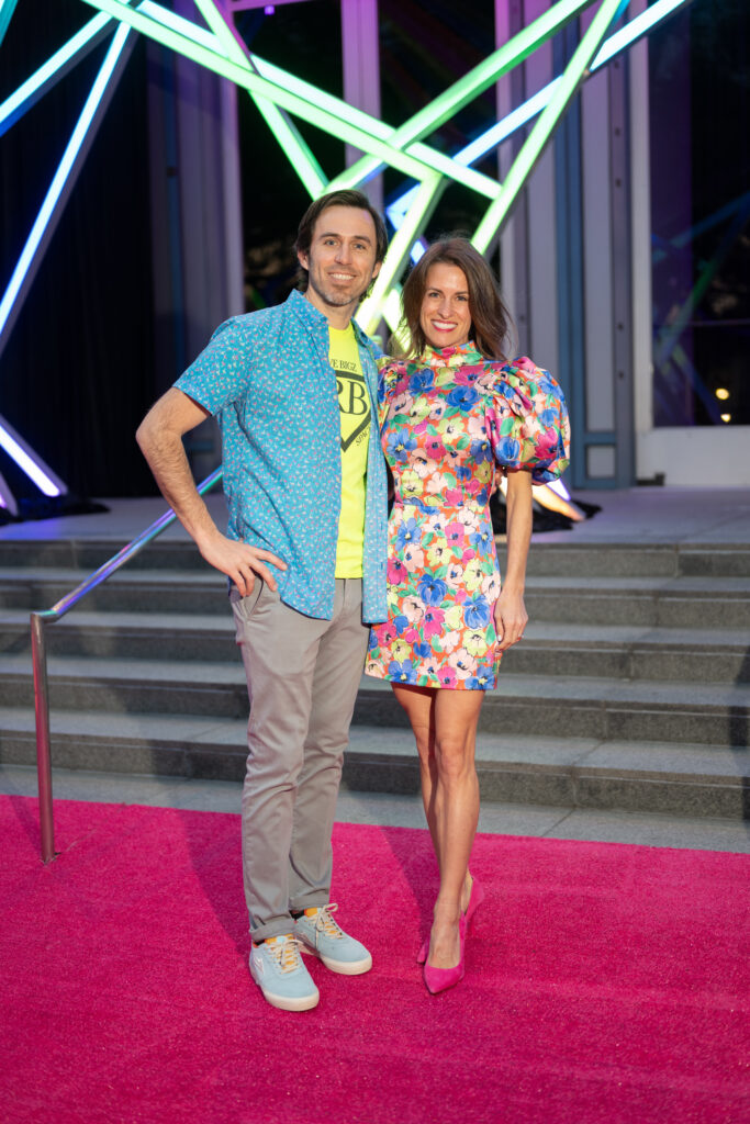Matt Tinley & Dr. Chandler Self at the Houston Museum of Natural Science 'Big Energy!' gala. (Photo by Daniel Ortiz)