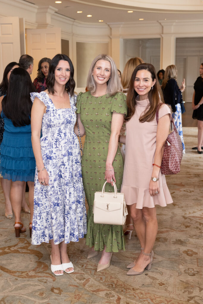 Megan Dunham, Melissa 
Wolod, Kirby Mittnacht at the Children's Museum Houston Friends & Families Luncheon  (Photo by Wilson Parish)