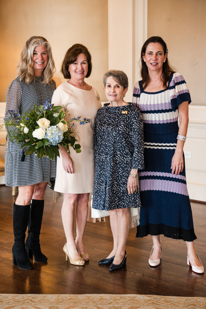 Molly Lamme, Mundi Elam, Maria Spears, Aliyya Stude at the seventh annual 'Build The Village' luncheon benefiting EMERGE . (Photo by Rob Greer)