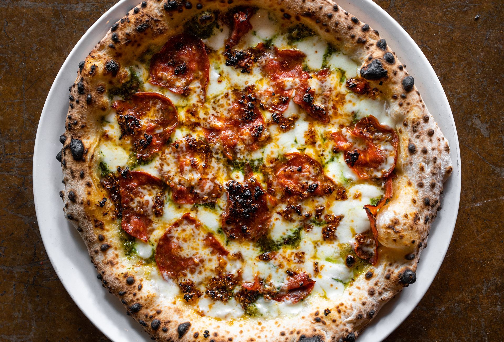 Pizza – Cane Rosso is a stickler for the authentic Neapolitan style pizza making process.