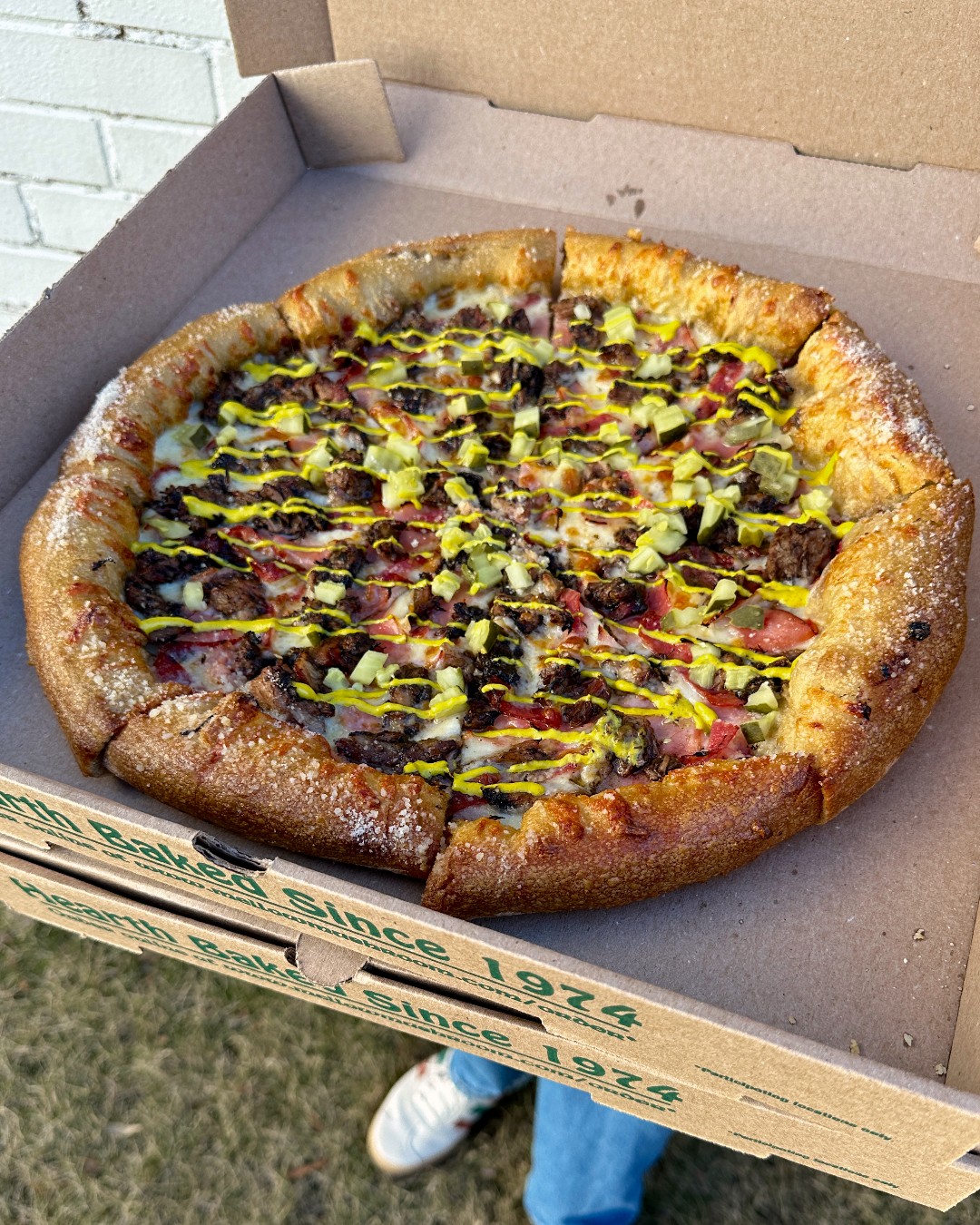 Pizza – The Wild in Havana pizza from Mellow Mushroom.