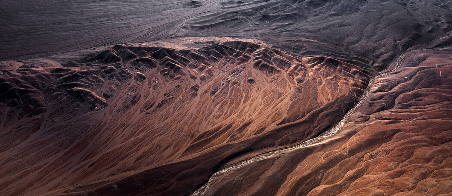 Jamey Stillings’ “Aerial landscape, Atacama Region, Chile, #24729, 20 July 2017,” 2017 (Courtesy the artist and FotoFest)