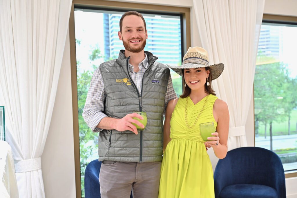 Thomas & Lily Barfield at Zadok Jewelers Round Top Rendezvous (Photo by Alex Montoya.)
