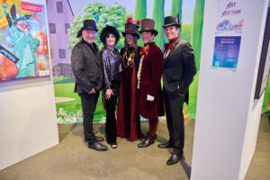 Tim and Tamara Bonar, Merry Schooley, Lenny Matuszewski and Michael Bickham (Photo by Charlie Horse Photography)