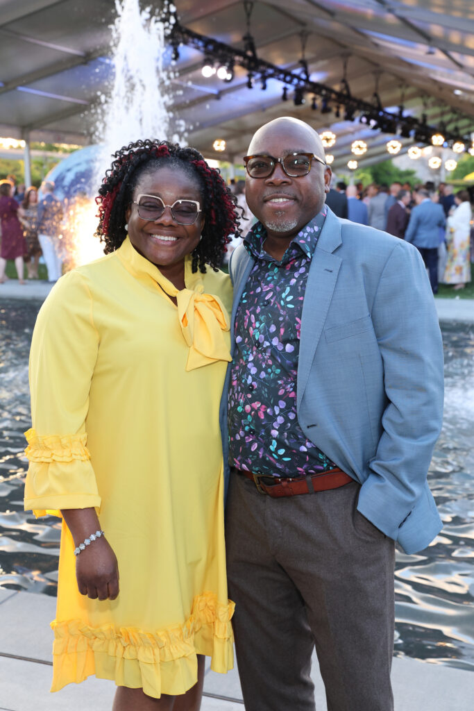 Titi & I.D. Boyejo at Memorial Hermann's Dancing in the Moonlight fundraiser (Photo by Priscilla Dickson)