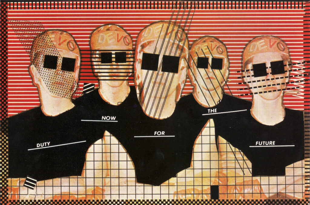 Devo Postcard (1979) by Janet Peir
