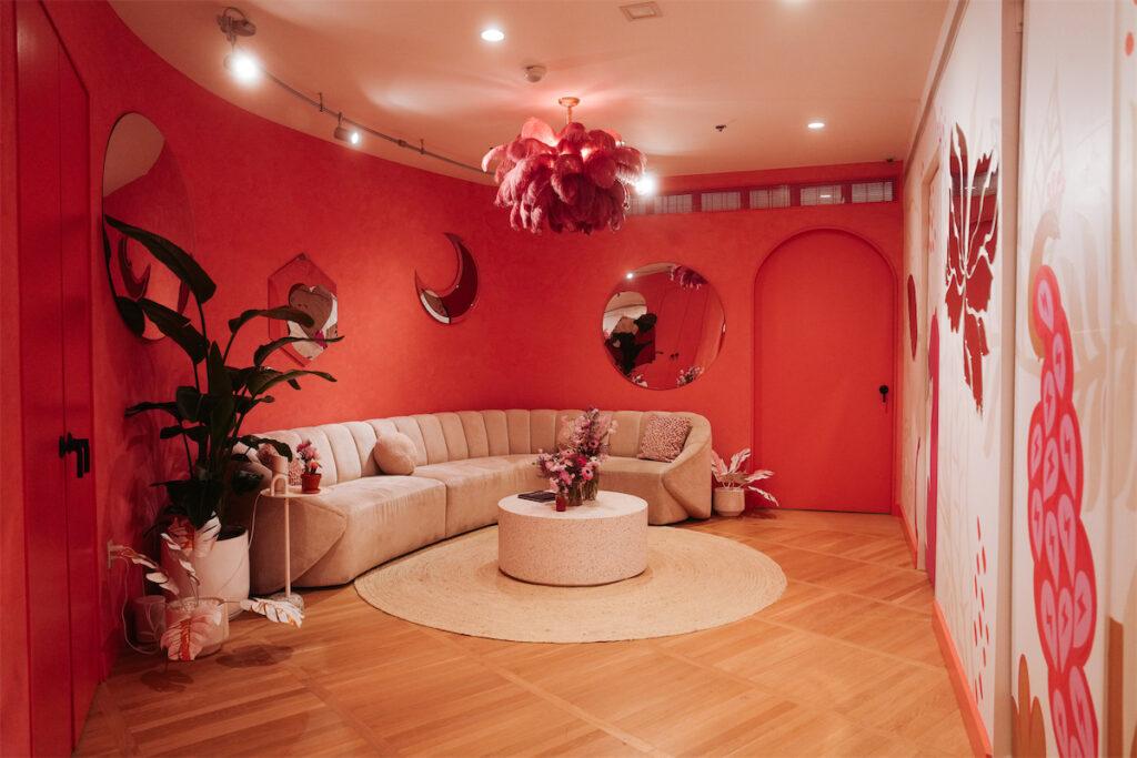 Inside Wildlike's NoHo studio. (photo by Hannah Turner Harts)