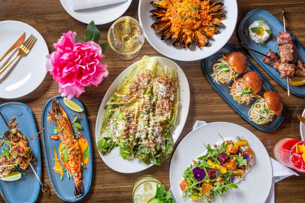 An array of dishes available at the new restaurant dubbed Duchess in Uptown Park show its chef power. (Photo by Jenn Duncan)