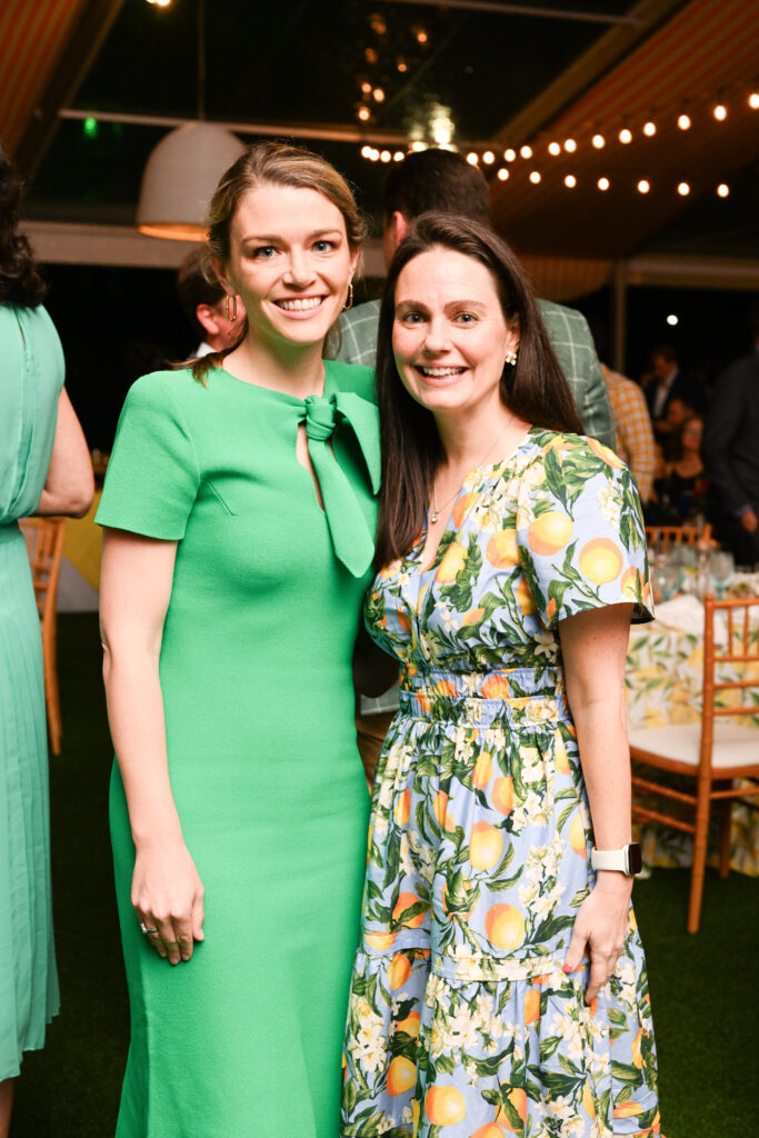 Brittany Sakowitz, Bobbi Worbington at the Trees for Houston Root Ball (Photo by Daniel Ortiz)