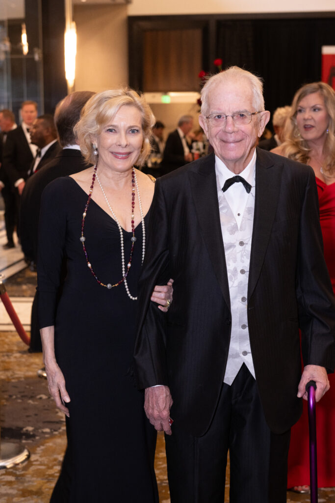 Josephine & Phil John at the Alley Theatre gala. (Photo by Wilson Parish)