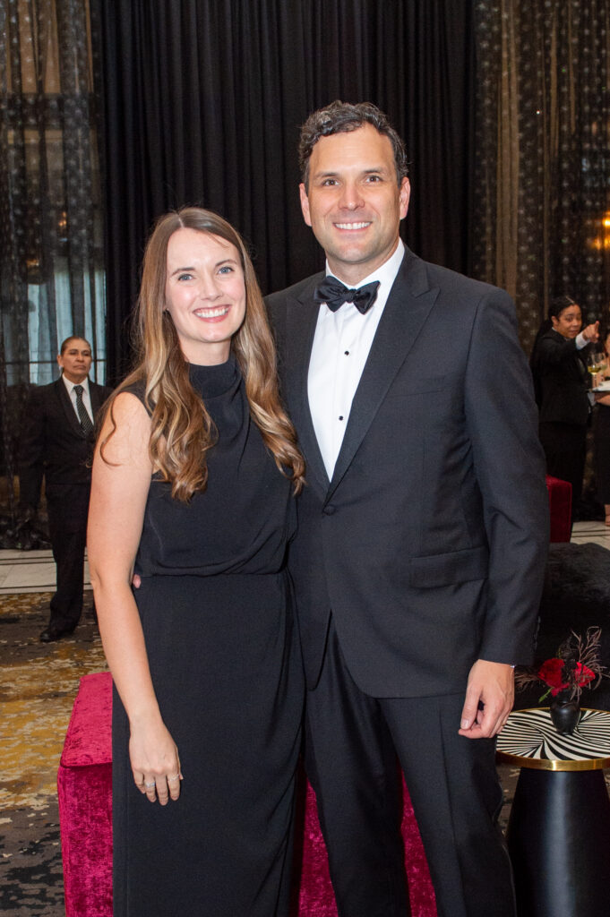 Julie Stephenson & Joel Glover  at the Alley Theatre gala. (Photo by Jacob Power)