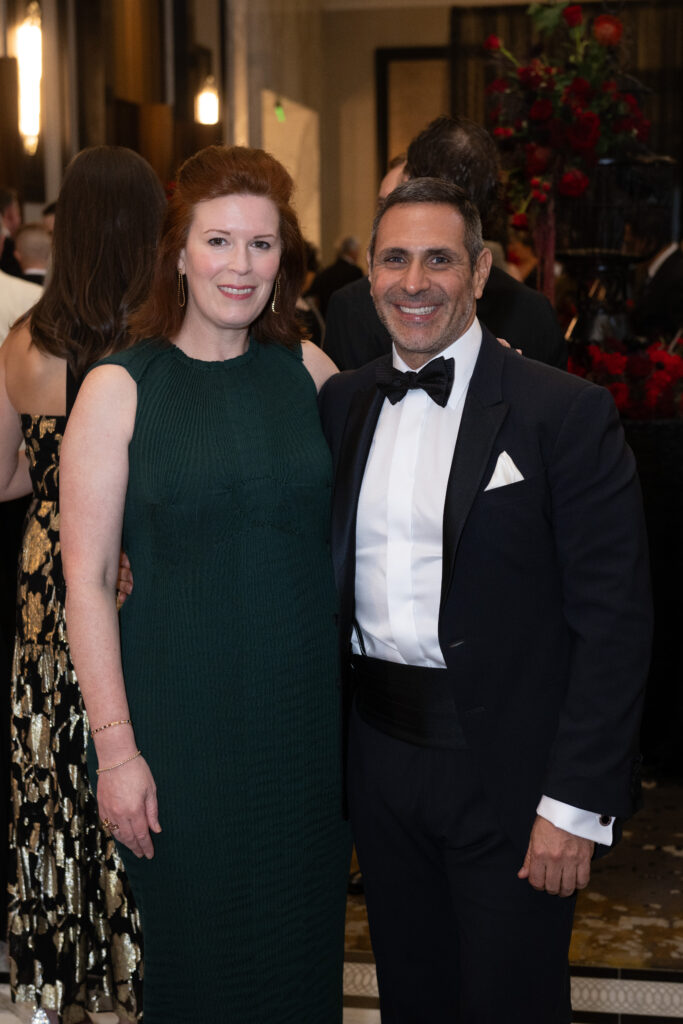 Carey Kirkpatrick, Joel Luks  at the Alley Theatre gala. (Photo by Wilson Parish)