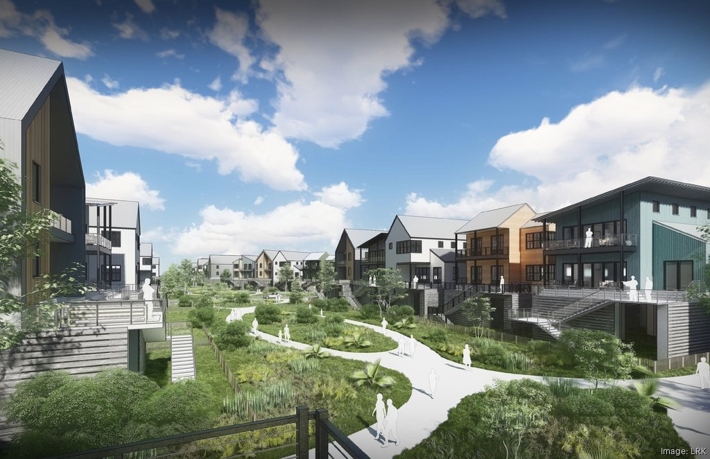 The Roseate Beach development will include two miles of nature trails.