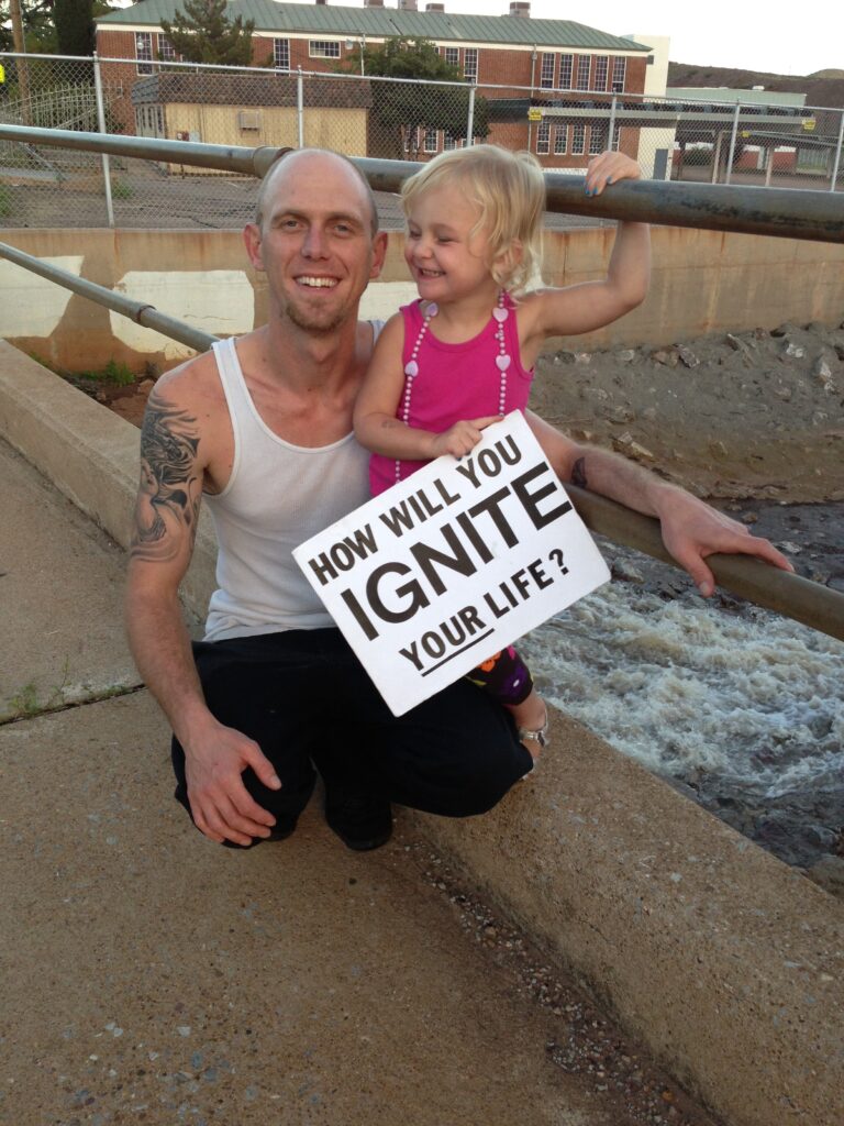 A photo from the IGNITE YOUR LIFE! project (Photo by Sarah Gish)