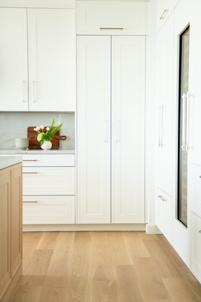 The cabinets at the new sales gallery for The Ritz-Carlton Residences, The Woodlands shows off the kind of luxury finishes you can expect in the first standalone Ritz-Carlton residential project in Texas. (Courtesy Howard Hughes)