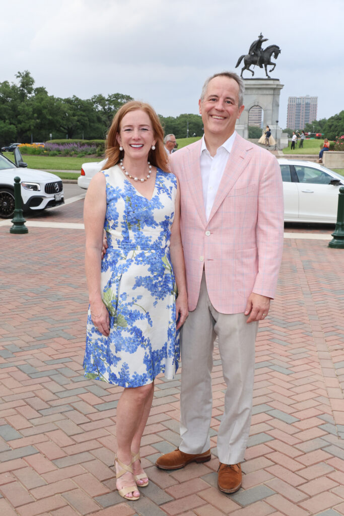 Allison & Troy Thacker at the Hermann Park Conservancy 'Evening in the Park' (Photo by Priscilla Dickson)
