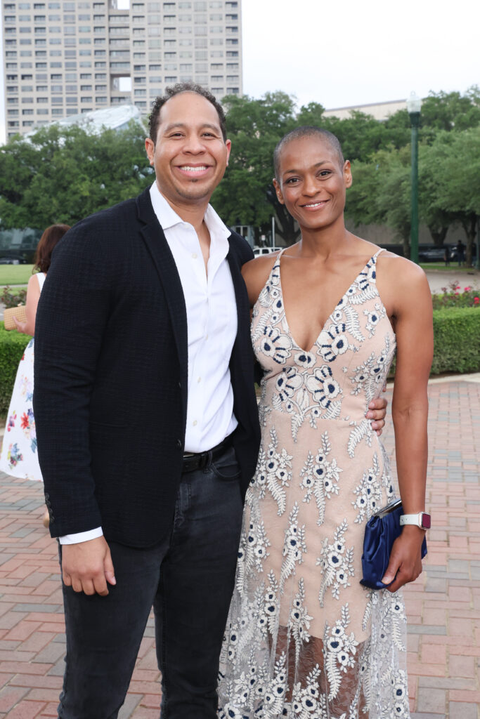 Ashley & Kris DeWalt at the Hermann Park Conservancy 'Evening in the Park' (Photo by Priscilla Dickson)