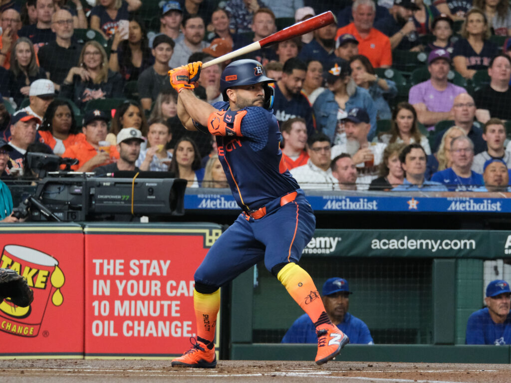 Houston Astros stalwart Jose Altuve is still the heart and soul of this team. (Photo by F. Carter Smith)