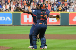 Houston Astros Ronel Blanco blanked the Toronto Blue Jays allowing no hits and no runs in 9 shutout innings. It was the 17th no-hitter in team history, at Minute Maid Park, April 1, 2024