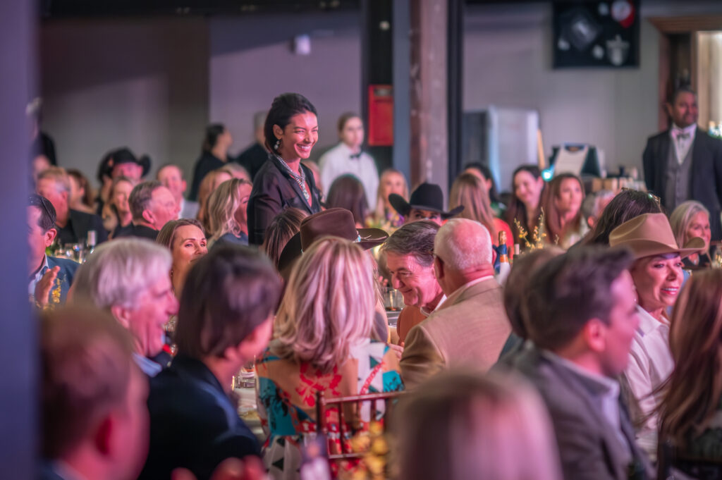 Nic Sheridan took part in the auction. (Photo by Olaf Growold)