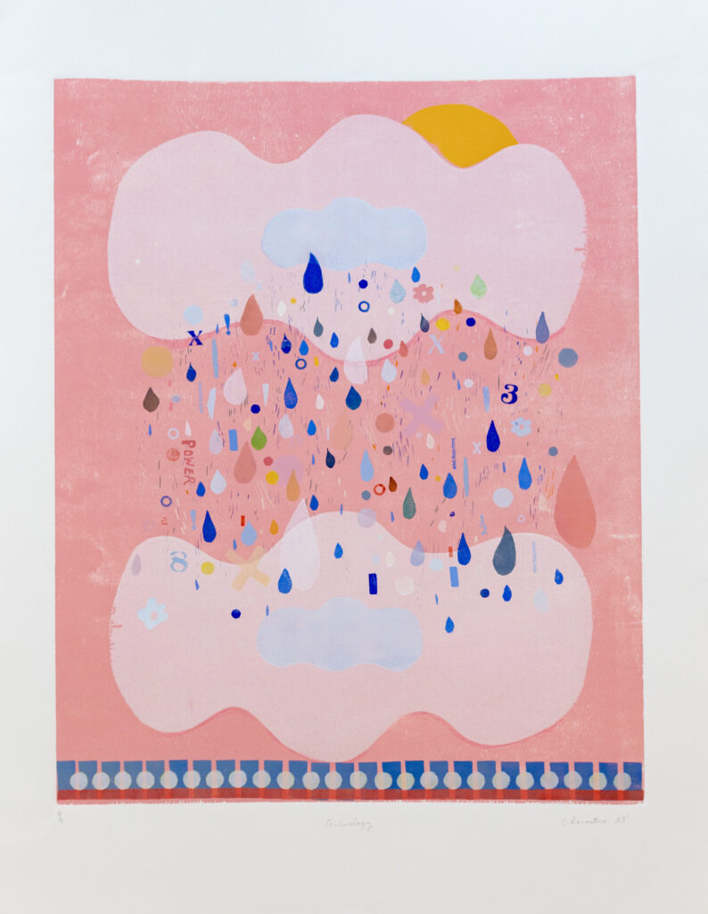 Crystalle Lacouture's "Technology," 2023, at Praise Shadows
Art Gallery