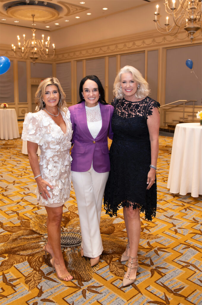 Chick Lit Luncheon co-chair Cathy James, CPD president and CEO Joanna Clarke and Chick Lit Luncheon co-chair Lisa Ogle (Photo by Tamytha Cameron, Celeste Cass and Nate Rehlander)