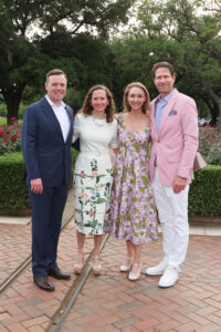 Cody and Mary Rebecca Dick, Kaitlyn and Michael Scheurich (Photo by Priscilla Dickson)