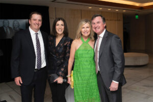 Craig and Lindsay Wilson, Gretchen Hirschey, Jeff McBrayer (Photo by Tamytha Cameron and Celeste Cameron)