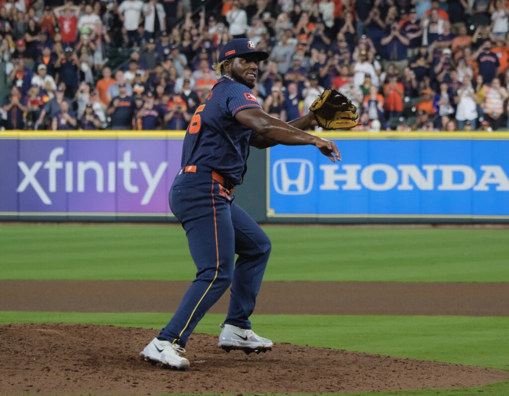 Ronel Blanco signed for only $5,000, but now he's thrown a no hitter for the Houston Astros. (Photo by F. Carter Smith)