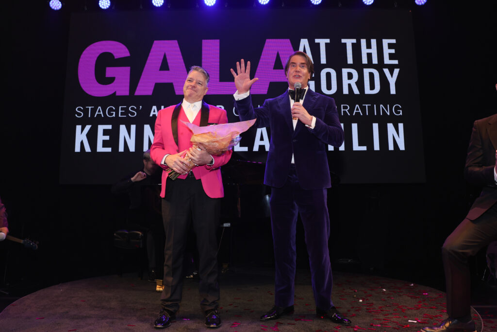 Honoree Kenn McLaughin George Lancaster at Stages' Gala at The Gordy. (Photo by Priscilla Dickson) 