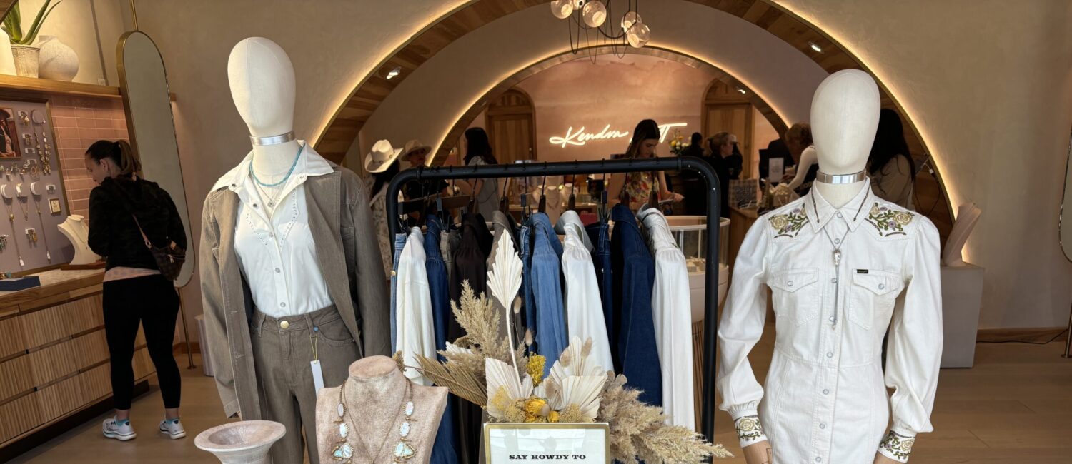 The Yellow Rose is available at The Woodlands' Kendra Scott store. (Photo by Laura Landsbaum)