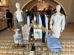 The Yellow Rose is available at The Woodlands' Kendra Scott store. (Photo by Laura Landsbaum)