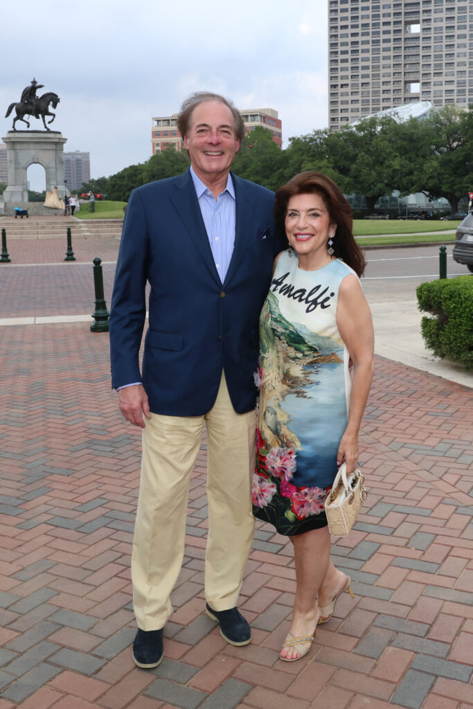 Jim & Dancie Ware  at the Hermann Park Conservancy 'Evening in the Park' (Photo by Priscilla Dickson)