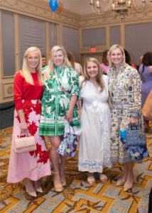 Katherine Wyker, Taylor Ohlendorf, Laura Glasgow, and Caroline Uihlein (Photo by Tamytha Cameron, Celeste Cass and Nate Rehlander)