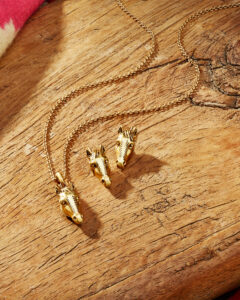 The Beau Collection is modeled on Kendra Scott’s own horse named Beau. (Courtesy Kendra Scott)