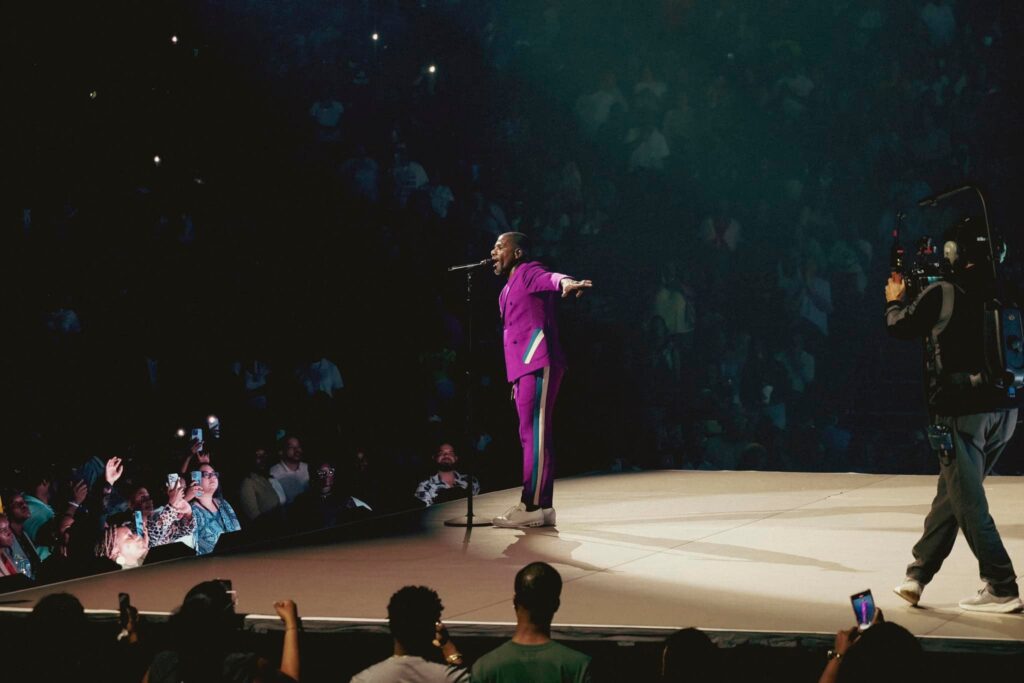 The Grammy Award winner still finds solace in music, striving to keep his message real.