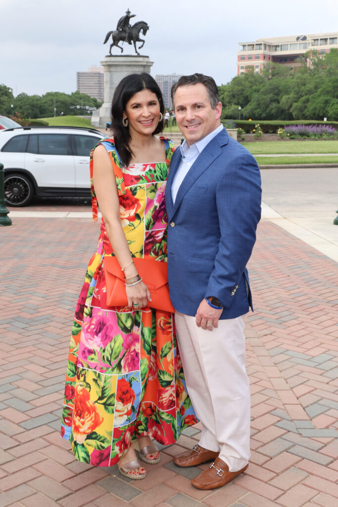 Kristy & Chris Bradshaw at the Hermann Park Conservancy 'Evening in the Park' (Photo by Priscilla Dickson)