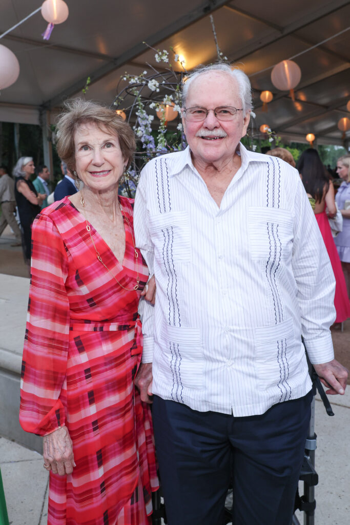 Laura & Brad McWilliams at the Hermann Park Conservancy 'Evening in the Park' (Photo by Priscilla Dickson)