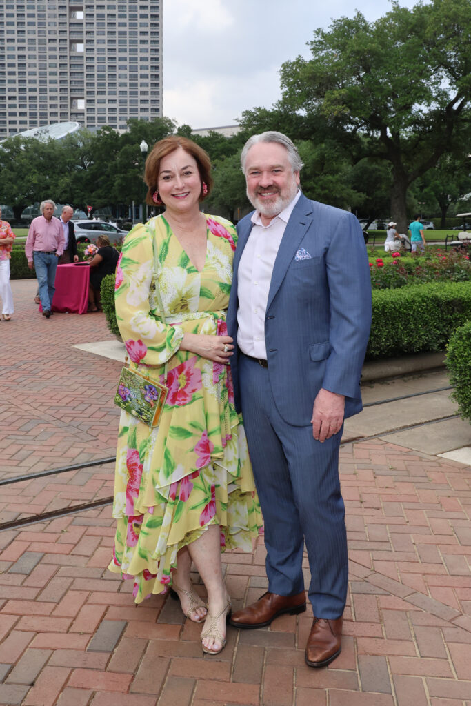 Leigh & Reggie Smith at the Hermann Park Conservancy 'Evening in the Park' (Photo by Priscilla Dickson)