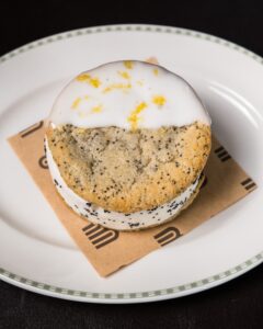 Lemon Ricotta Ice Cream Sandwich at BAR Bludorn