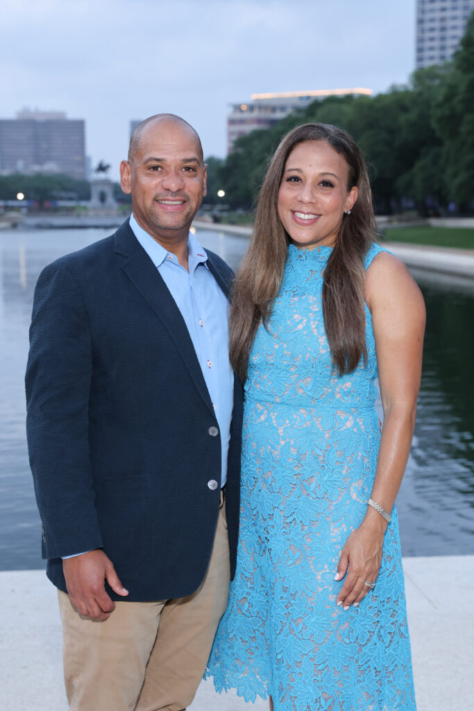 Marcus & Heidi Smith at the Hermann Park Conservancy 'Evening in the Park' (Photo by Priscilla Dickson)
