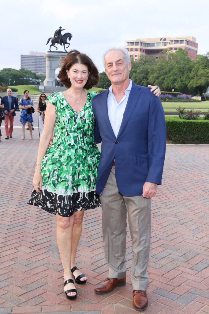 Nicola & Richard Toubia at the Hermann Park Conservancy 'Evening in the Park' (Photo by Priscilla Dickson)