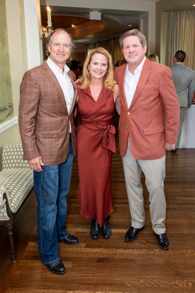 Noble & Jennifer Nash, Jeff Hildebrand at the Texas Exes Longhorn Legacy Scholarship Gala (Photo by Jacob Power)